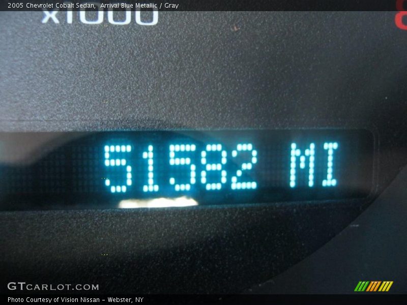 Arrival Blue Metallic / Gray 2005 Chevrolet Cobalt Sedan