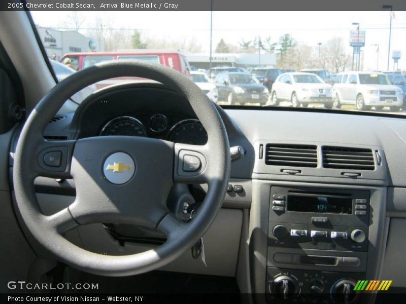 Arrival Blue Metallic / Gray 2005 Chevrolet Cobalt Sedan