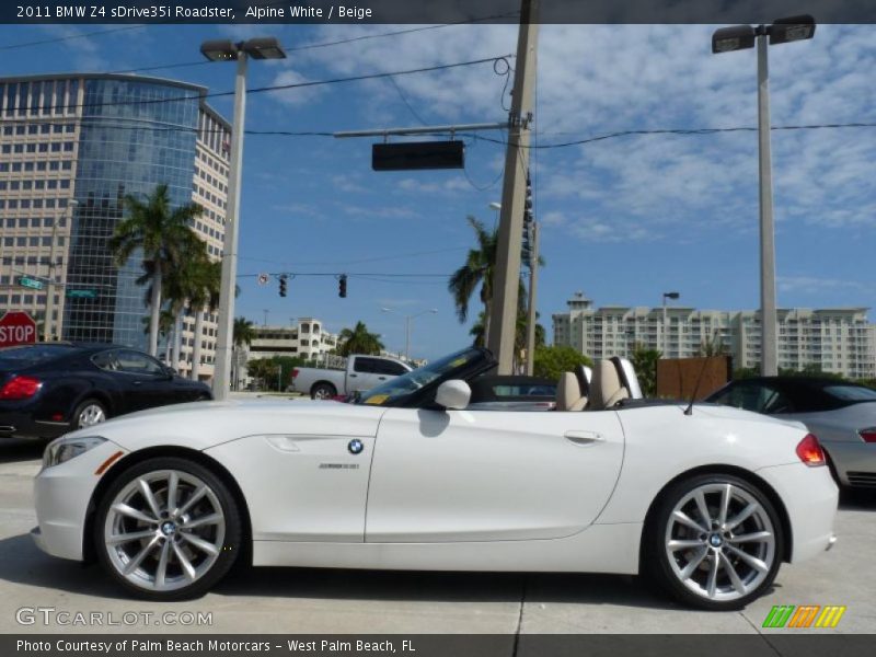  2011 Z4 sDrive35i Roadster Alpine White