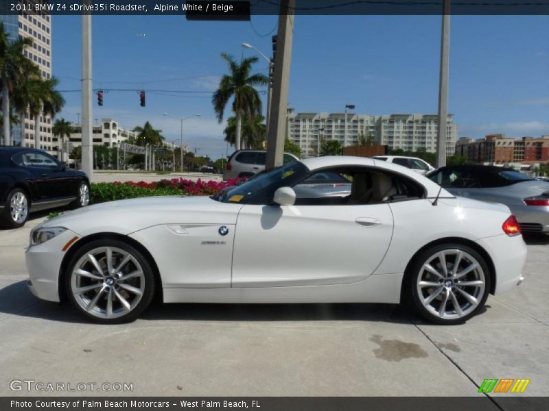  2011 Z4 sDrive35i Roadster Alpine White