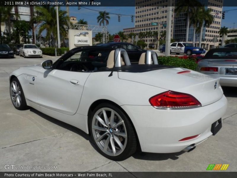  2011 Z4 sDrive35i Roadster Alpine White