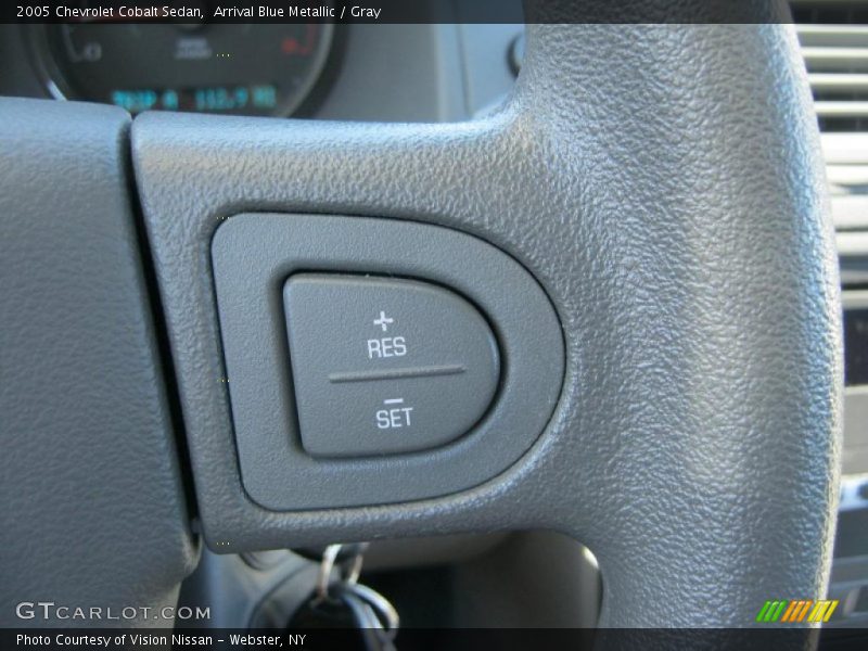 Arrival Blue Metallic / Gray 2005 Chevrolet Cobalt Sedan