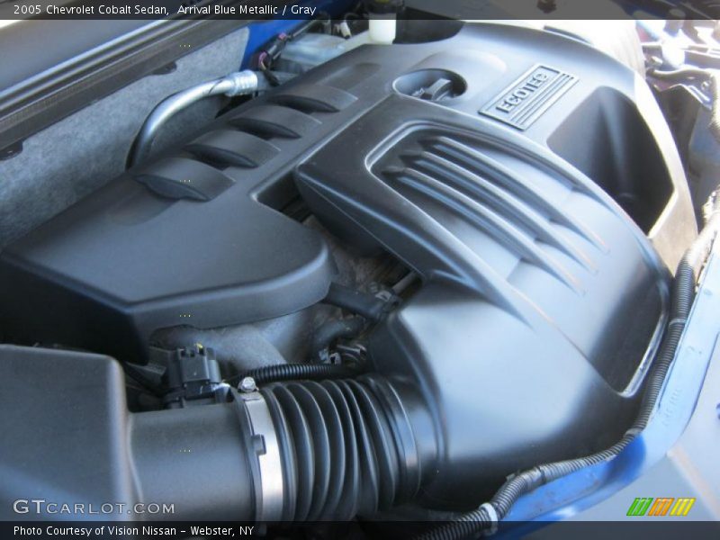 Arrival Blue Metallic / Gray 2005 Chevrolet Cobalt Sedan