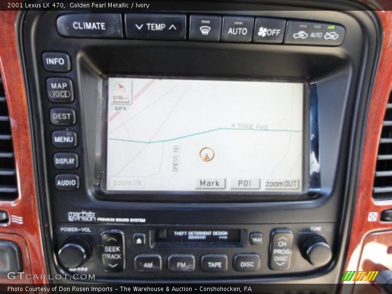 Navigation of 2001 LX 470