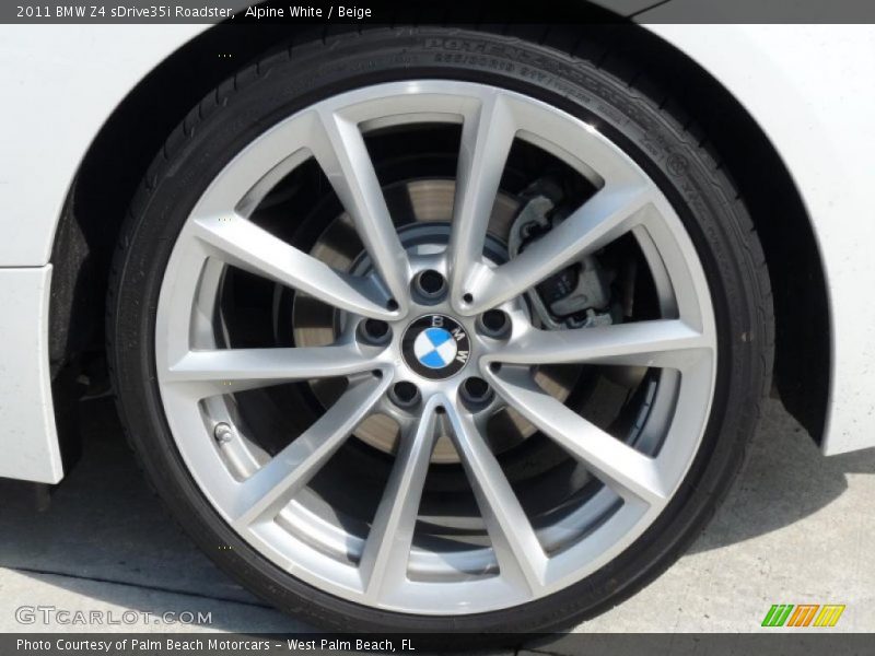  2011 Z4 sDrive35i Roadster Wheel