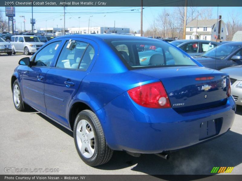 Arrival Blue Metallic / Gray 2005 Chevrolet Cobalt Sedan