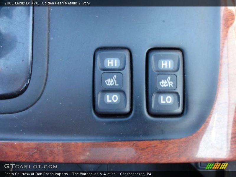 Golden Pearl Metallic / Ivory 2001 Lexus LX 470