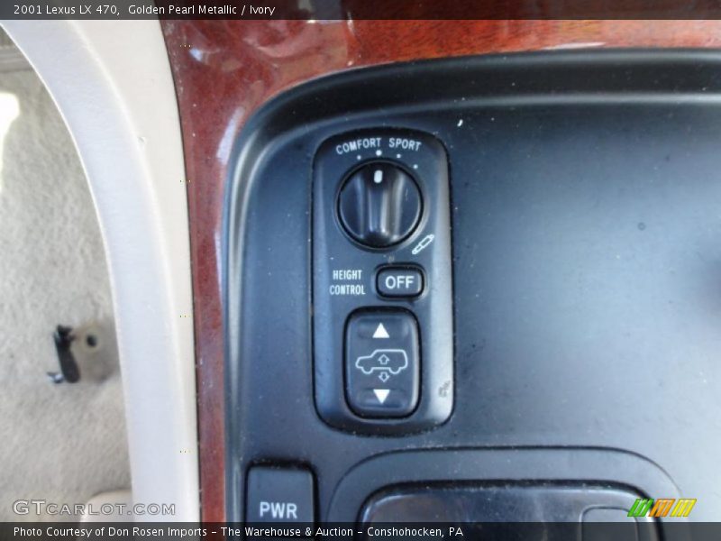 Controls of 2001 LX 470