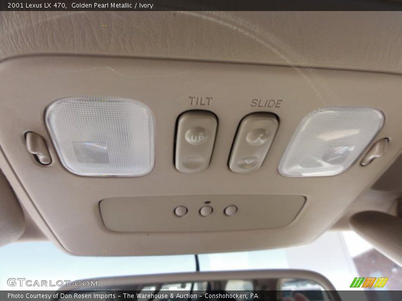 Golden Pearl Metallic / Ivory 2001 Lexus LX 470