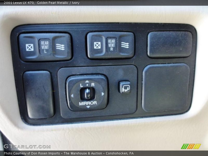 Controls of 2001 LX 470