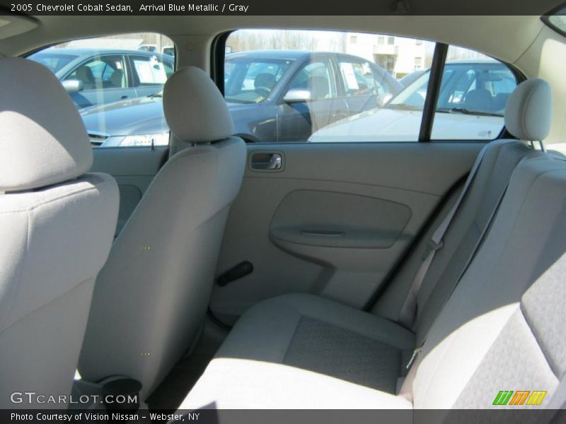 Arrival Blue Metallic / Gray 2005 Chevrolet Cobalt Sedan