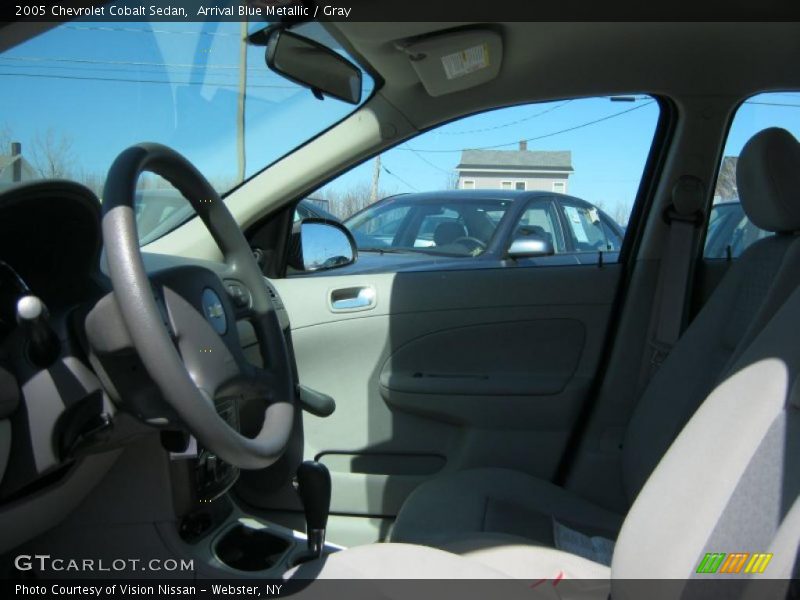 Arrival Blue Metallic / Gray 2005 Chevrolet Cobalt Sedan