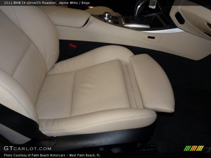Alpine White / Beige 2011 BMW Z4 sDrive35i Roadster