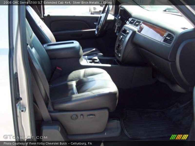 Silver Birch Metallic / Ebony 2008 GMC Sierra 1500 SLT Extended Cab 4x4