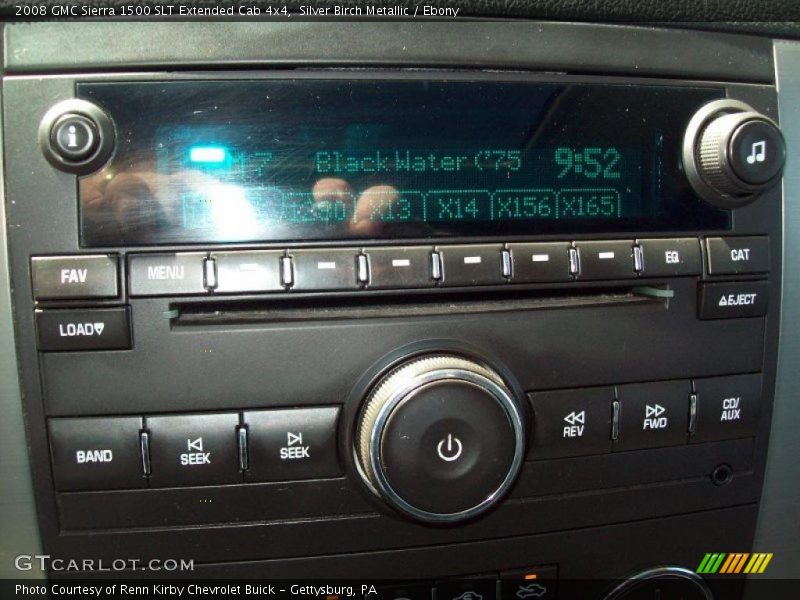 Silver Birch Metallic / Ebony 2008 GMC Sierra 1500 SLT Extended Cab 4x4