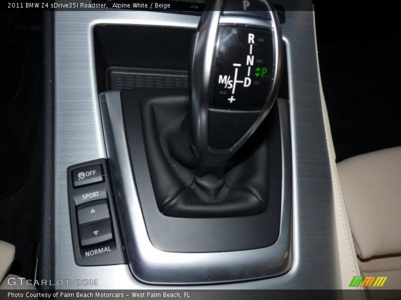  2011 Z4 sDrive35i Roadster 7 Speed Double-Clutch Automatic Shifter