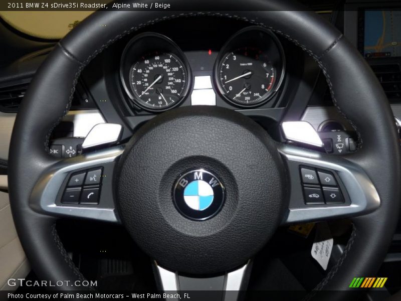  2011 Z4 sDrive35i Roadster Steering Wheel