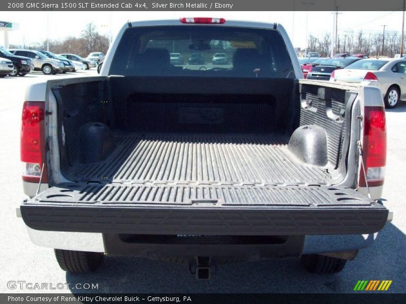 Silver Birch Metallic / Ebony 2008 GMC Sierra 1500 SLT Extended Cab 4x4