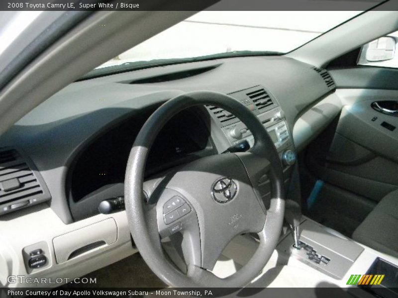 Super White / Bisque 2008 Toyota Camry LE