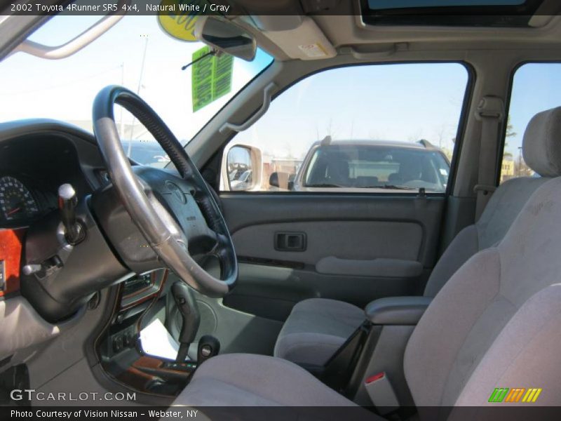 Natural White / Gray 2002 Toyota 4Runner SR5 4x4
