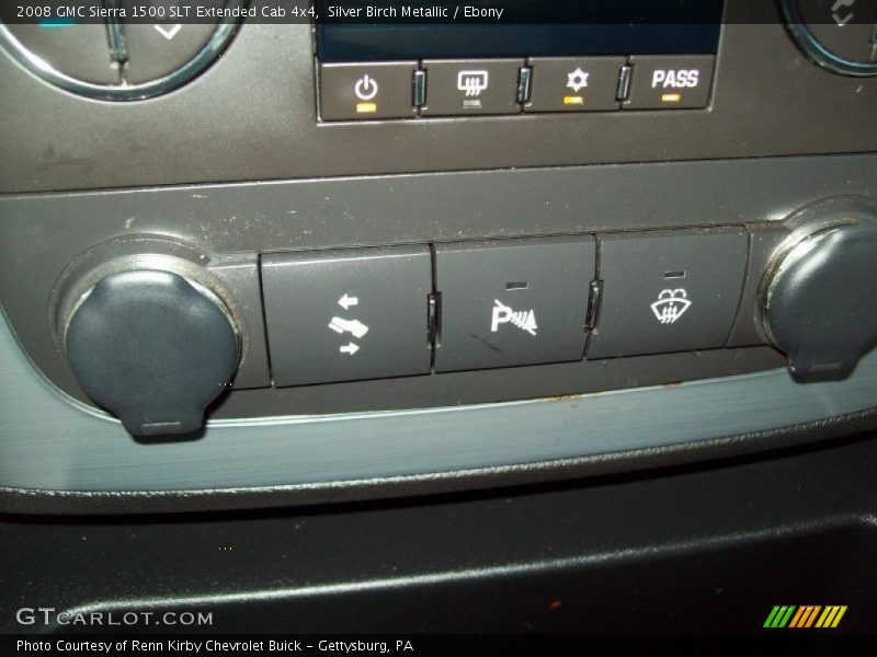 Silver Birch Metallic / Ebony 2008 GMC Sierra 1500 SLT Extended Cab 4x4