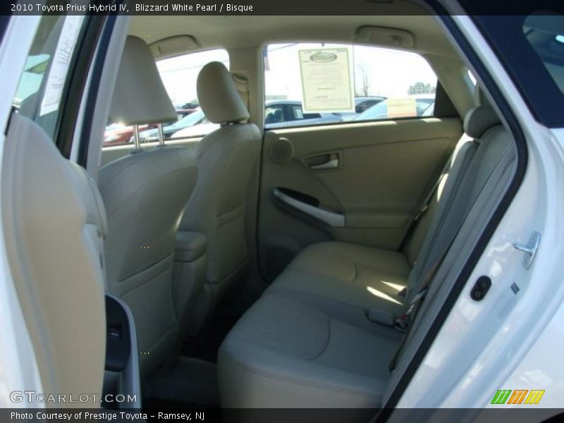 Blizzard White Pearl / Bisque 2010 Toyota Prius Hybrid IV