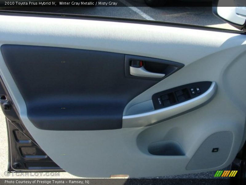 Winter Gray Metallic / Misty Gray 2010 Toyota Prius Hybrid IV