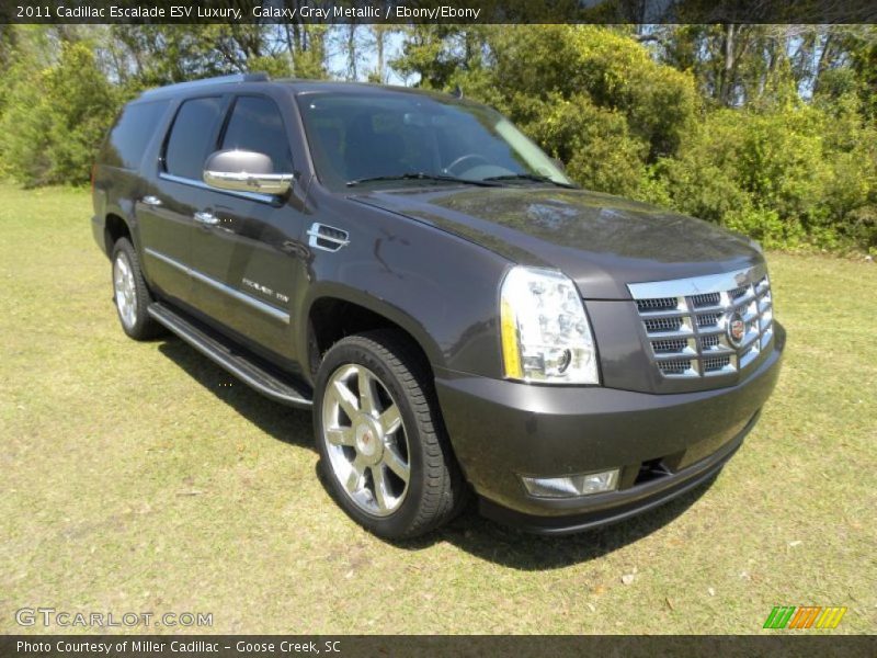 Front 3/4 View of 2011 Escalade ESV Luxury