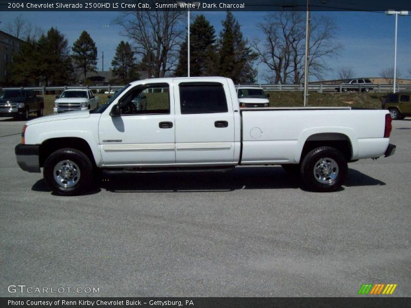 Summit White / Dark Charcoal 2004 Chevrolet Silverado 2500HD LS Crew Cab