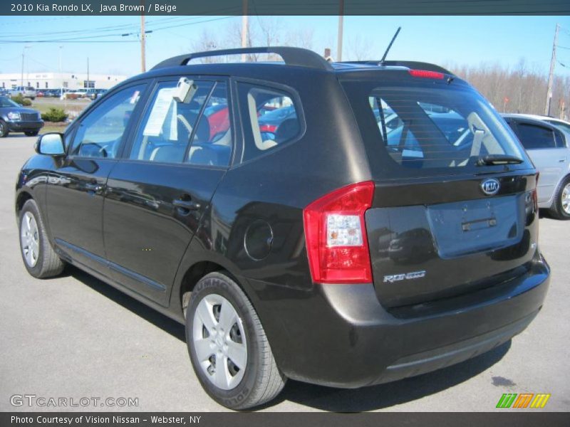 Java Brown / Beige 2010 Kia Rondo LX
