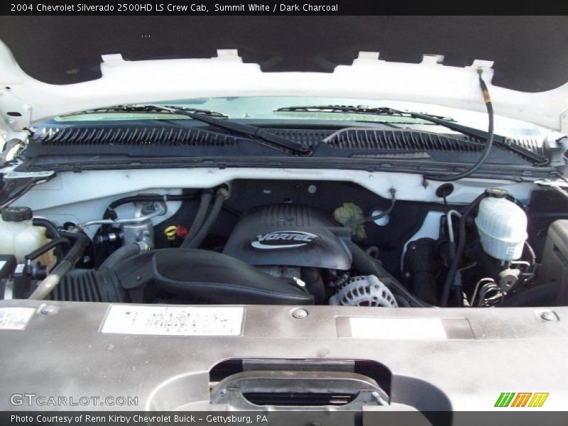 Summit White / Dark Charcoal 2004 Chevrolet Silverado 2500HD LS Crew Cab