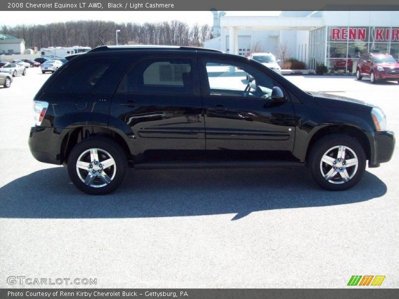 Black / Light Cashmere 2008 Chevrolet Equinox LT AWD
