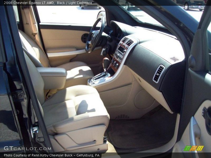 Black / Light Cashmere 2008 Chevrolet Equinox LT AWD