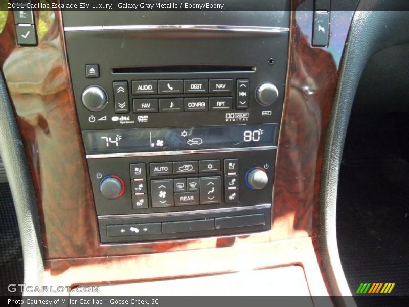 Controls of 2011 Escalade ESV Luxury