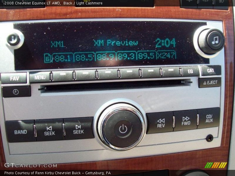 Black / Light Cashmere 2008 Chevrolet Equinox LT AWD