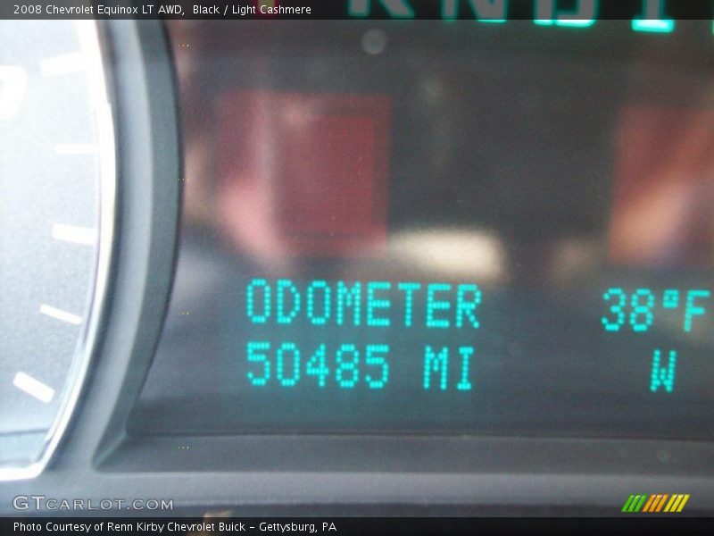 Black / Light Cashmere 2008 Chevrolet Equinox LT AWD
