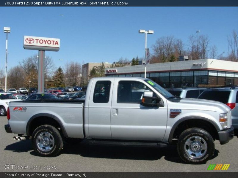 Silver Metallic / Ebony 2008 Ford F250 Super Duty FX4 SuperCab 4x4