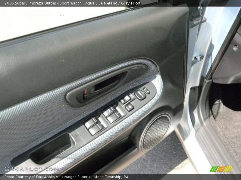 Aqua Blue Metallic / Gray Tricot 2005 Subaru Impreza Outback Sport Wagon