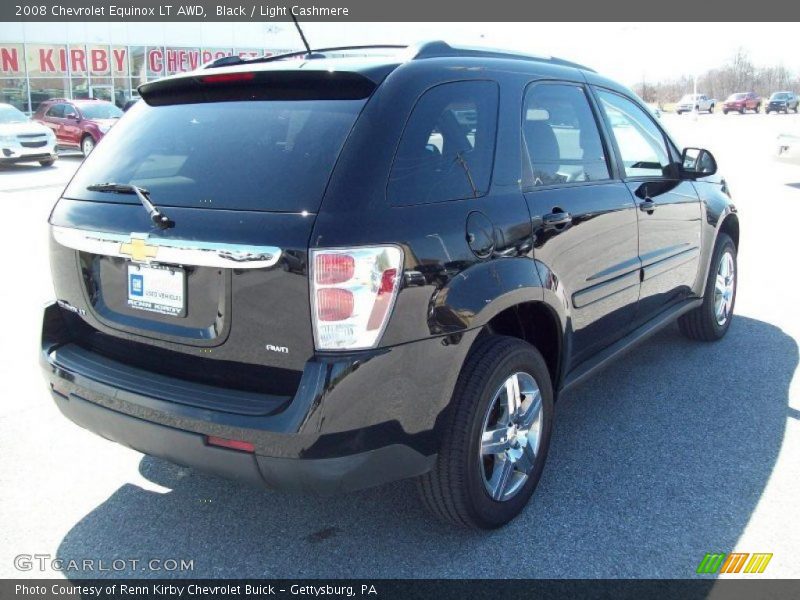Black / Light Cashmere 2008 Chevrolet Equinox LT AWD