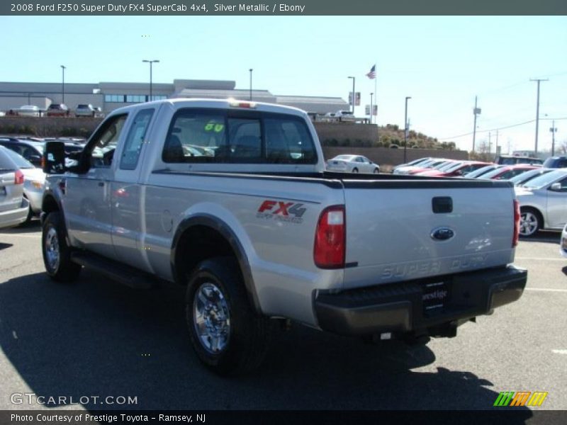 Silver Metallic / Ebony 2008 Ford F250 Super Duty FX4 SuperCab 4x4