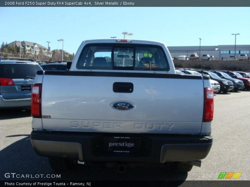 Silver Metallic / Ebony 2008 Ford F250 Super Duty FX4 SuperCab 4x4