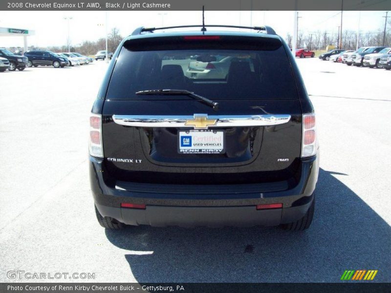 Black / Light Cashmere 2008 Chevrolet Equinox LT AWD