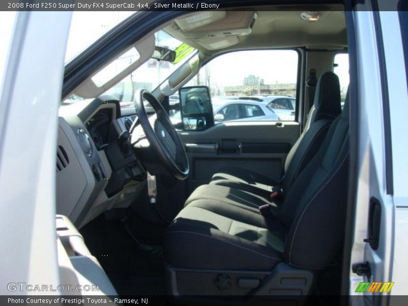Silver Metallic / Ebony 2008 Ford F250 Super Duty FX4 SuperCab 4x4