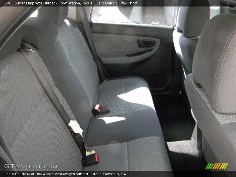 Aqua Blue Metallic / Gray Tricot 2005 Subaru Impreza Outback Sport Wagon