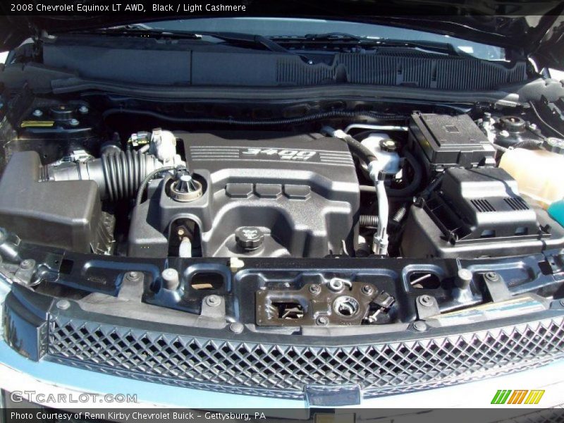 Black / Light Cashmere 2008 Chevrolet Equinox LT AWD