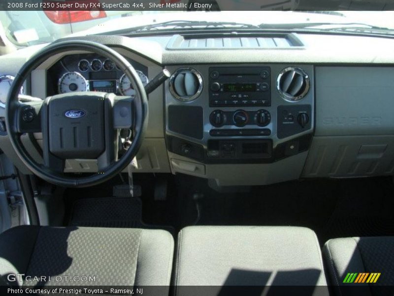 Silver Metallic / Ebony 2008 Ford F250 Super Duty FX4 SuperCab 4x4