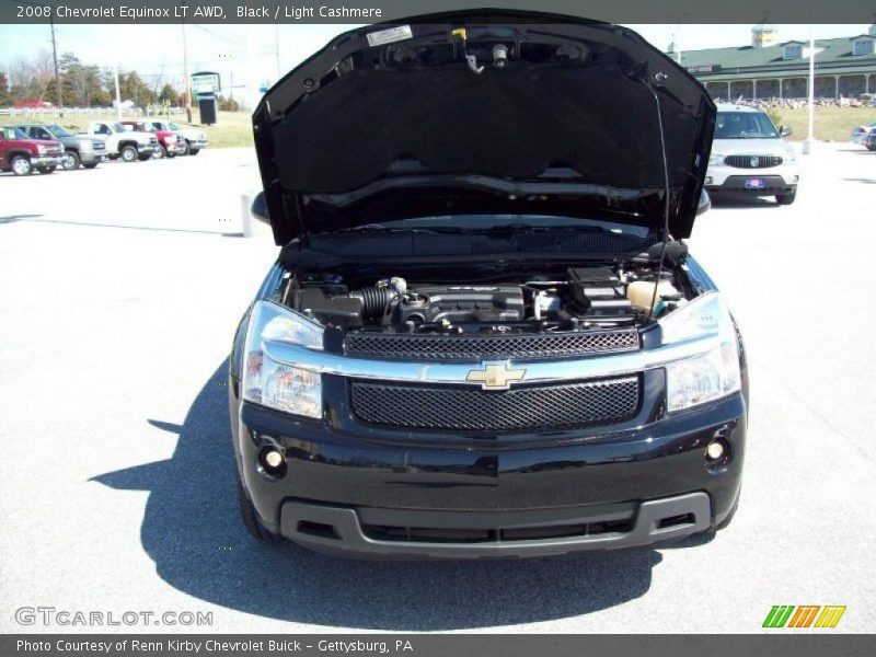 Black / Light Cashmere 2008 Chevrolet Equinox LT AWD
