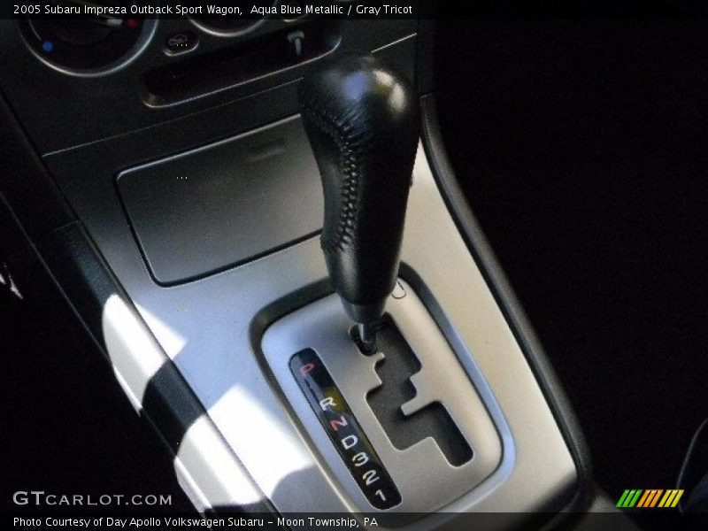 Aqua Blue Metallic / Gray Tricot 2005 Subaru Impreza Outback Sport Wagon