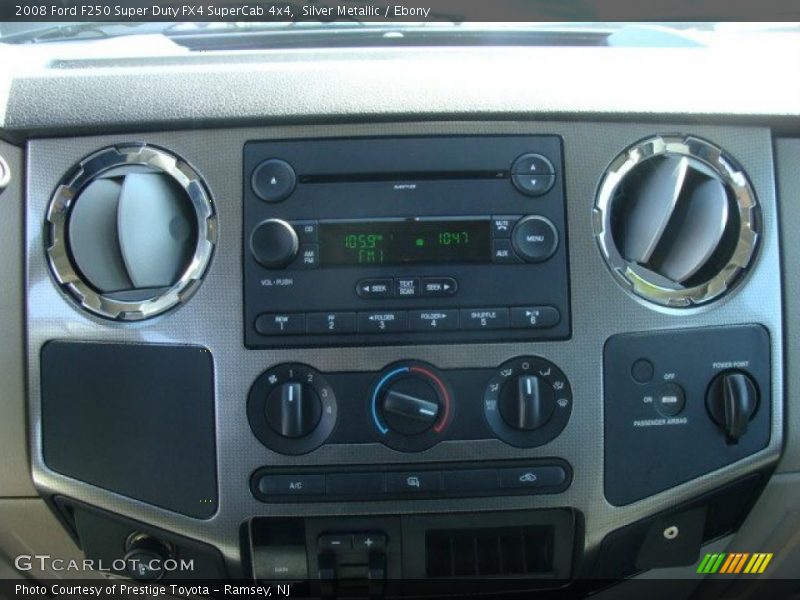 Silver Metallic / Ebony 2008 Ford F250 Super Duty FX4 SuperCab 4x4