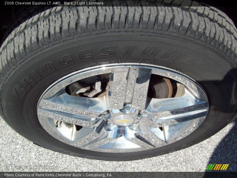 Black / Light Cashmere 2008 Chevrolet Equinox LT AWD